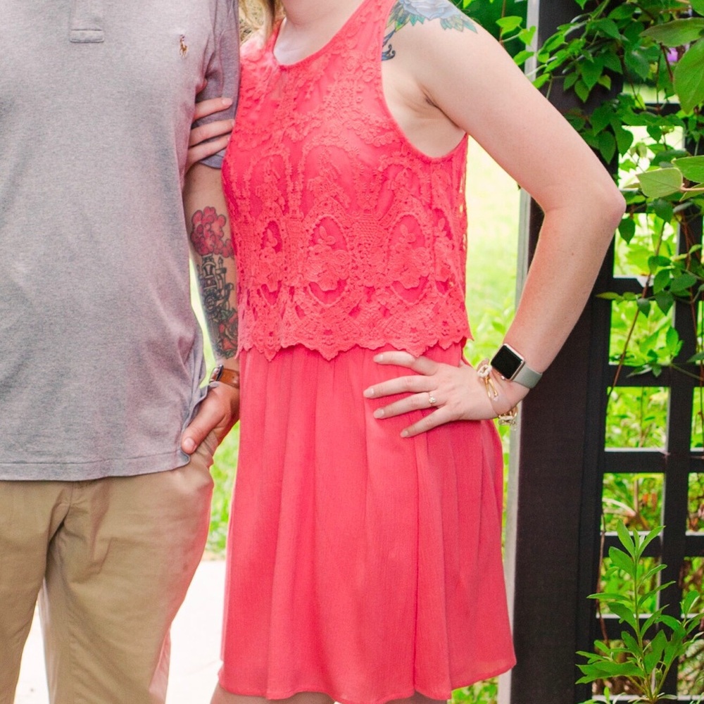 Altar’d State small Lace dress